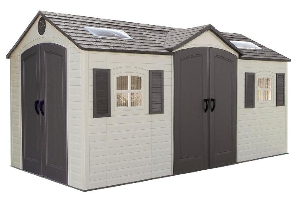 Сарай пластиковый LifeTime 15x8 DD купить в Октябрьском