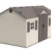 Сарай пластиковый LifeTime 15x8 DD купить в Октябрьском