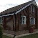 Сайдинг "blockhouse" под бревно, Акриловый Премиум ВН-01, орех тёмный купить в Октябрьском