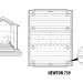 Сарай пластиковый Newton 759 купить в Октябрьском