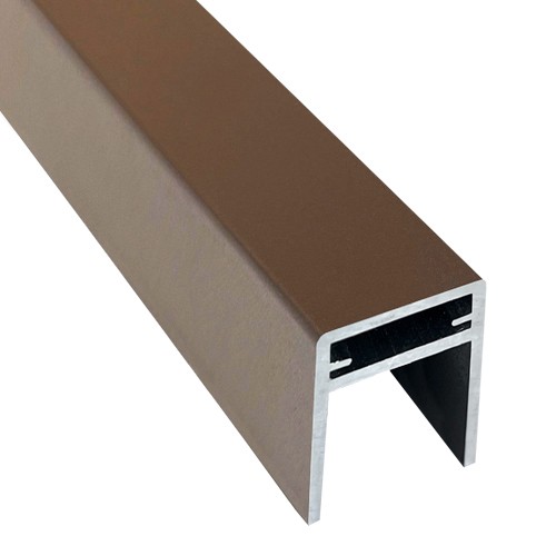 П-профиль Алюминиевый EasyDecking 35x25 Венге купить в Октябрьском