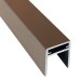 П-профиль Алюминиевый EasyDecking 35x25 Венге купить в Октябрьском