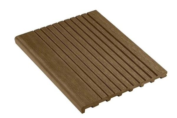 Ступень полнотелая из ДПК Deckart Step Орех купить в Октябрьском