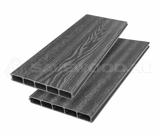 Грядочная доска ДПК 3D Savewood SW Rumex Графит купить в Октябрьском
