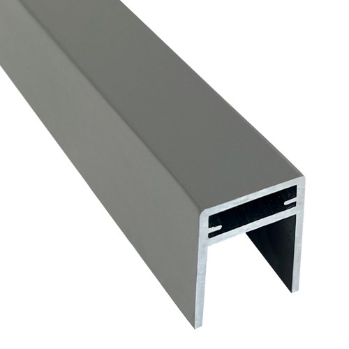 П-профиль Алюминиевый EasyDecking 35x25 Серый купить в Октябрьском