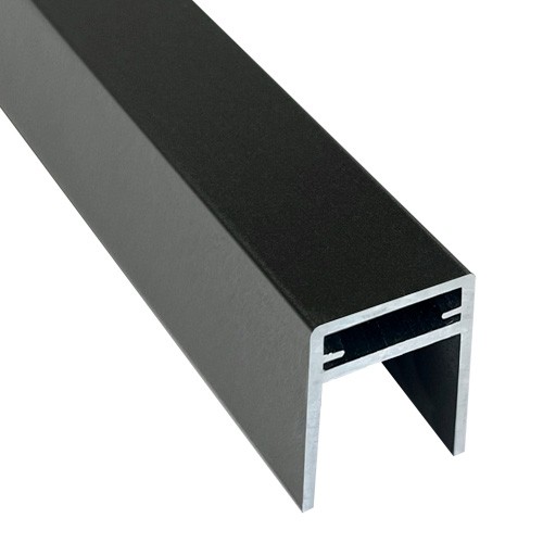 П-профиль Алюминиевый EasyDecking 35x25 Черное дерево купить в Октябрьском