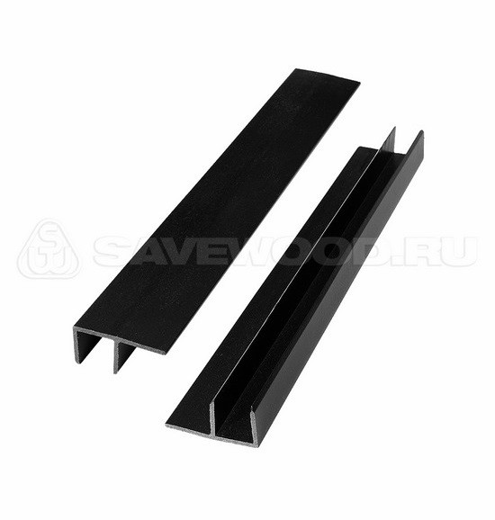 F-профиль ДПК Savewood – Чёрный купить в Октябрьском