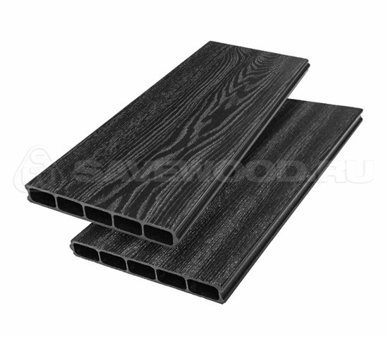 Грядочная доска ДПК 3D Savewood SW Rumex Чёрный купить в Октябрьском