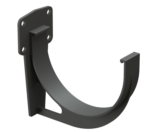 Кронштейн желоба DockePremium Графит купить в Октябрьском