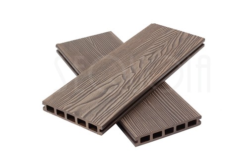 Доска террасная ДПК 3D SEQUOIA DUAL WOOD BROWN купить в Октябрьском