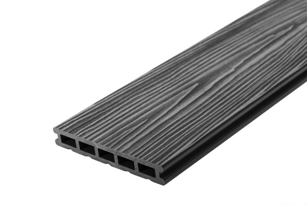 Террасная доска из ДПК RusDecking Unodeck Mogano - Графит купить в Октябрьском