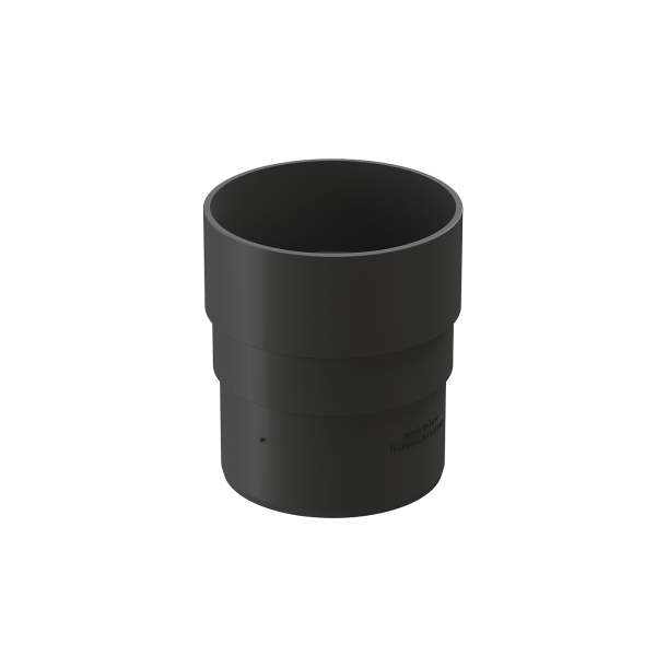 Муфта соединительная для водостока Docke Premium Графит купить в Октябрьском