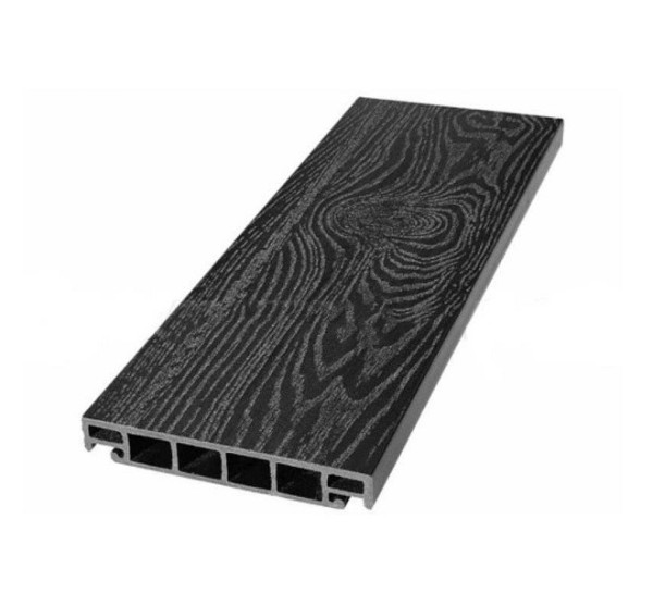 Террасная доска из ДПК SW Salix (T) 2D чёрный купить в Октябрьском