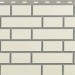 Фасадная панель Альта-Профиль, Кирпич Клинкерный, Белый купить в Октябрьском
