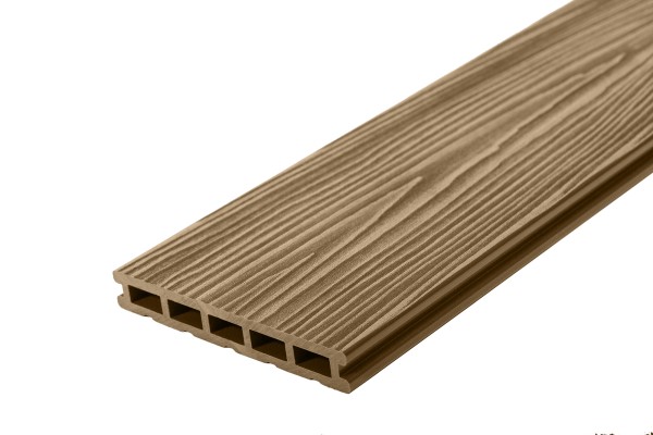 Террасная доска из ДПК RusDecking Unodeck Mogano - Орех купить в Октябрьском