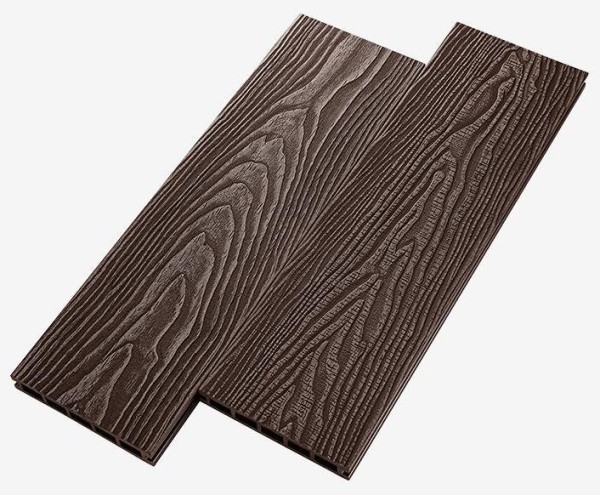 Террасная доска из ДПК RusDecking Unodeck Vintage - Венге купить в Октябрьском