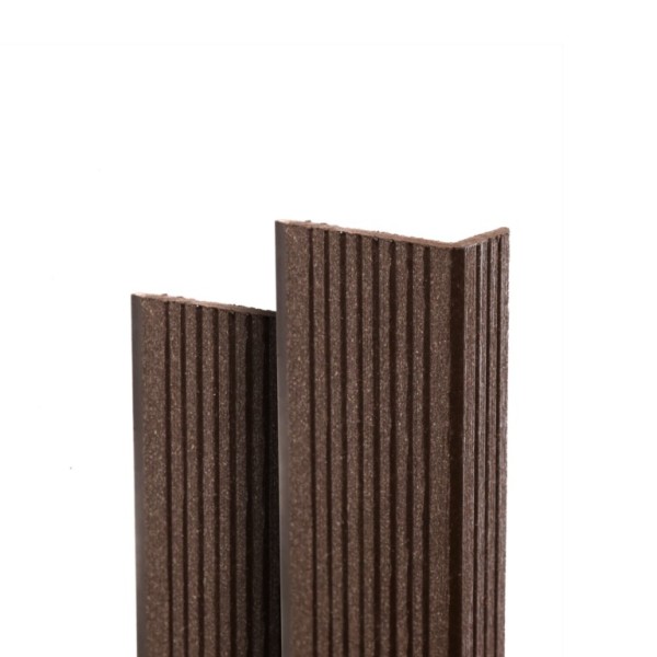 Угол торцевой Ecodecking Некст 70х35x3000 Шоколад купить в Октябрьском