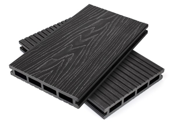 Террасная доская ДПК NanoWood Nature 3D пустотелая Графит купить в Октябрьском