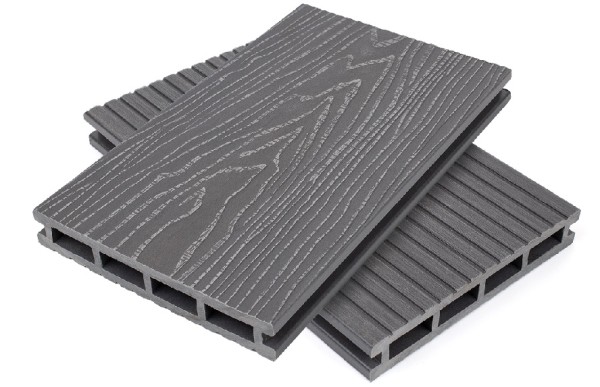 Террасная доская ДПК NanoWood Nature 3D пустотелая Серый купить в Октябрьском