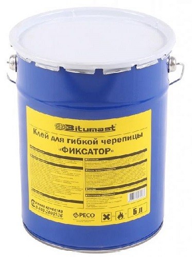 Клей для гибкой черепицы BITUMAST 5 л купить в Октябрьском