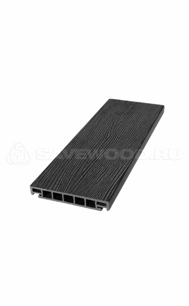 Террасная доска из ДПК SW Salix (S) (R) черный купить в Октябрьском
