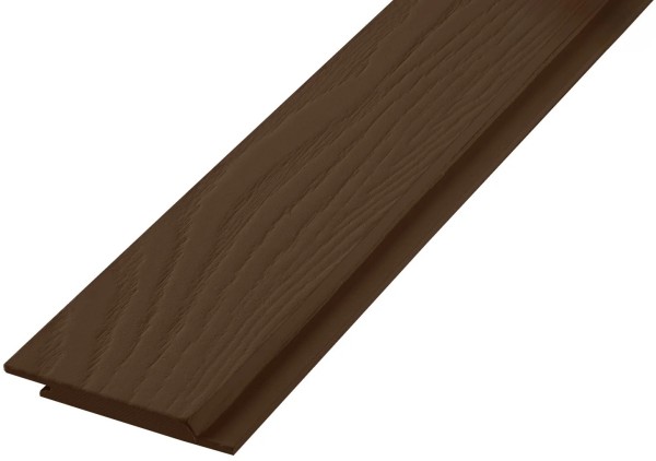 Фиброцементный сайдинг FCSPRO Click Shtil F21 (Коричневая глина) купить в Октябрьском